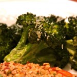 Roasted Broccoli with Lemon & Parmesan