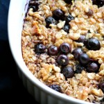 Blueberry Banana Baked Oatmeal