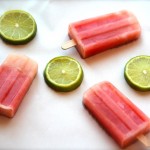 Watermelon Lime Popsicles