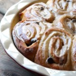 Espresso Chocolate Chip Cinnamon Rolls