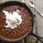 Warm Chocolate Skillet Cake