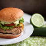 Jalapeno Turkey Burgers with Cheddar & Guacamole