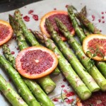 Roasted Asparagus with Blood Orange