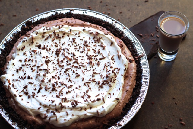 chocolate irish cream pie