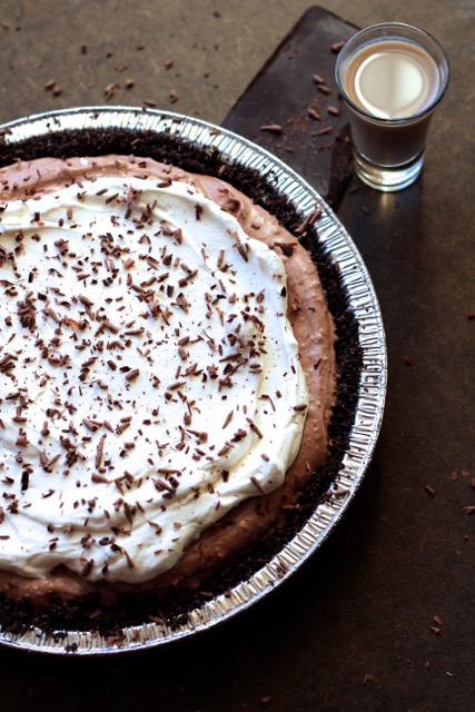 chocolate irish cream pie