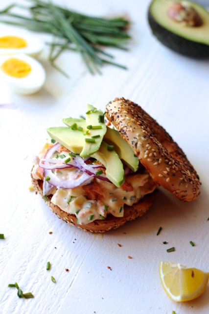 Egg Salad Bagel