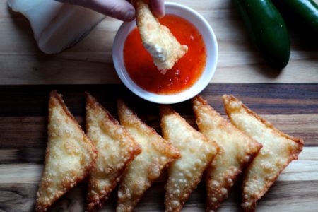 Cream Cheese Wontons